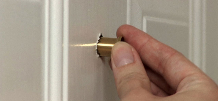 peephole door repair in Hayward