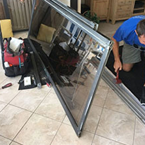 sliding glass door frame repair Hayward